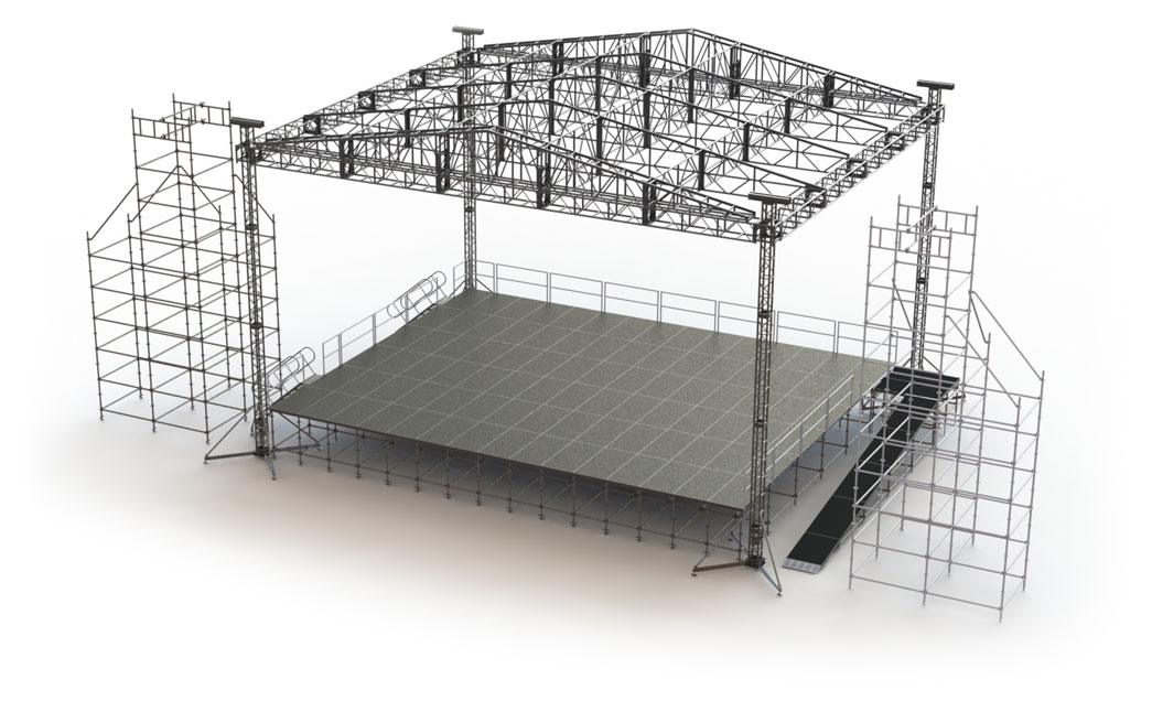 Stage Plus Roof Structures